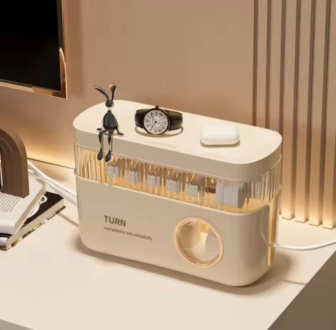 Data Cable Storage Box, Plug Board Storage Box, Cable Wire Organizer Case, Desktop Socket Charging Cable Box