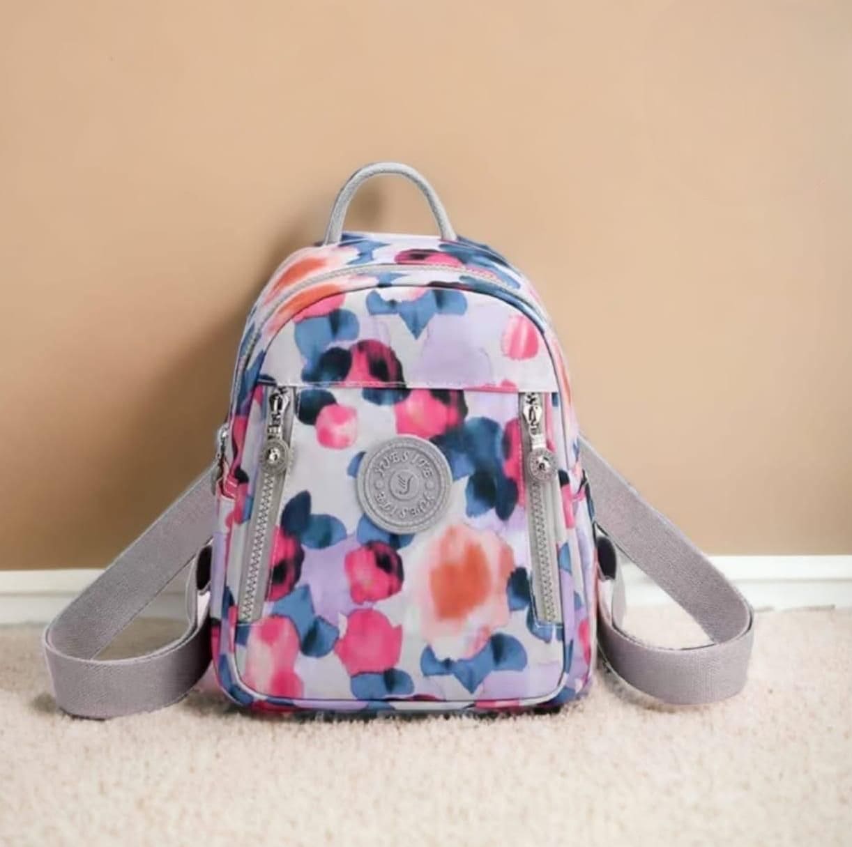 Water Drop University Shoulder Bag Pack,  Large Capacity Outdoor Travel Backpack, Waterproof Outdoor Travel Bag, Soft Toddler Bag