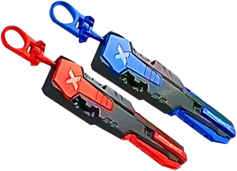 Gyro War X Metal Spinning Top Battle Set with Launcher, Kids Battle Spinning Top Game, High-Speed Battle Top Toy Set for Kids, Kids Spin Battle Top and Launcher Kit