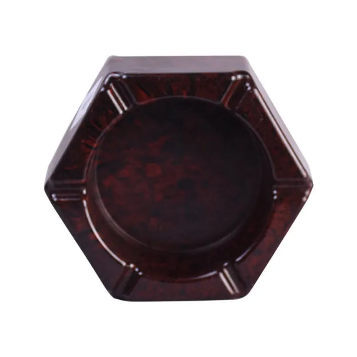 Hexagonal Cigarette Ashtray, Ashtray Cigarette Holder Organizers, Outdoor Indoor Ashtray, Home Smokeless Storage Holder