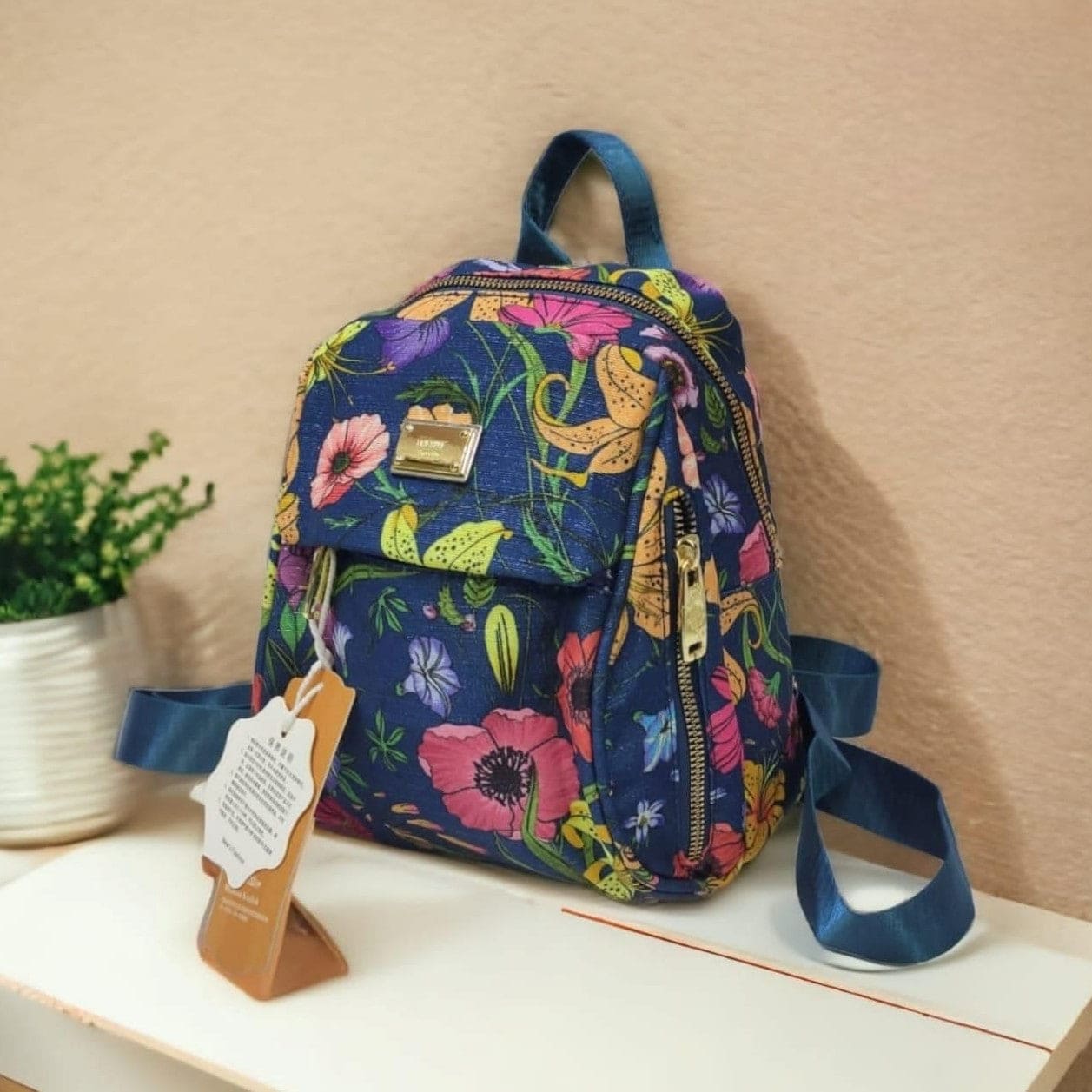Flower Garden Girls University Bag, Shoulder Bag, Large Capacity Outdoor Travel Backpack, Waterproof Outdoor Travel Bag, Soft Toddler Bag