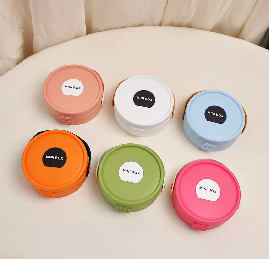 Portable Storage Jewelry Box, Cute Plastic Silicone Rings Case, Jewelry Storage Box With Leather Handle, Travel Carrying Mobile Cable And Earphones Organizer Case