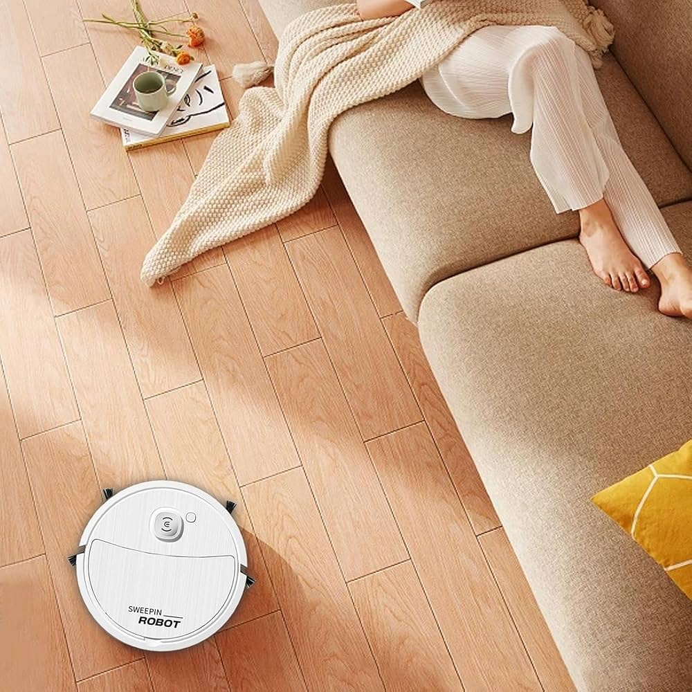 3 In 1 Smart Robot Vacuum Cleaner, Rechargeable Floor Sweeper Mop, Sweeping Robot, Automatic Floor Cleaning Tool