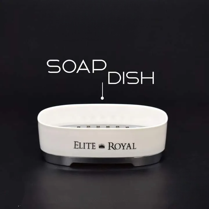 4Pcs Elegant Bathroom Set, High Quality Bath Accessories, Toothbrush Holder, Soap Dish And Lotion Dispenser