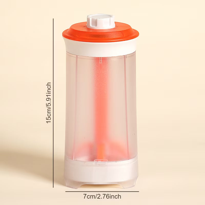 4 In 1 Rotating Spice Dispenser, Plastic Seasoning Container With Compartments, Portable Spice Container For Kitchen