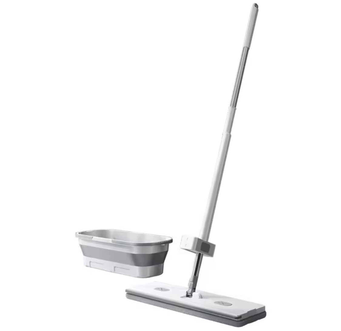 Household Flat Mop Mop With Bucket, Universal Cleaning Squeeze Mop, Home Office Cleaning Mop