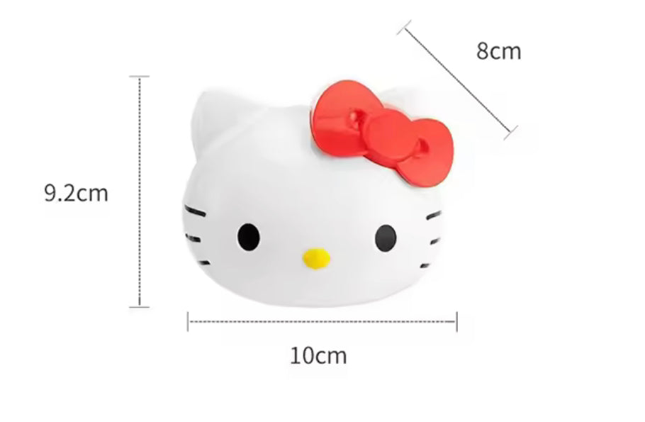 Silicone Hello Kitty Face Lamp, Kawai Hello Kitty Night Lamp, Desktop Decor Hello Kitty Lamp, Bedroom Bedlight Silicone Lamp