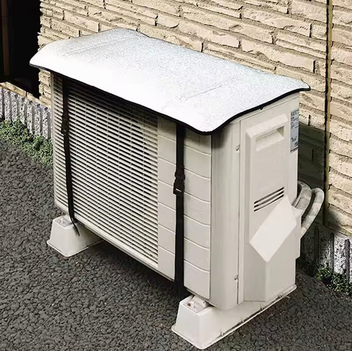Window Air Conditioner Cover For Outside Units, Waterproof Window AC Unit Cover, Heat Protector Air Conditioner Cover