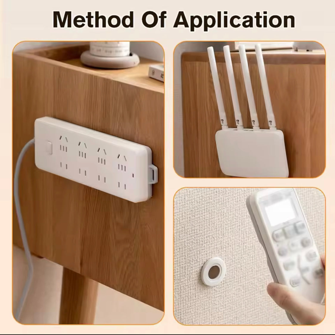 5 Pcs Strong Magnetic Remote Control Holder, Strong Magnet Self Adhesi ...