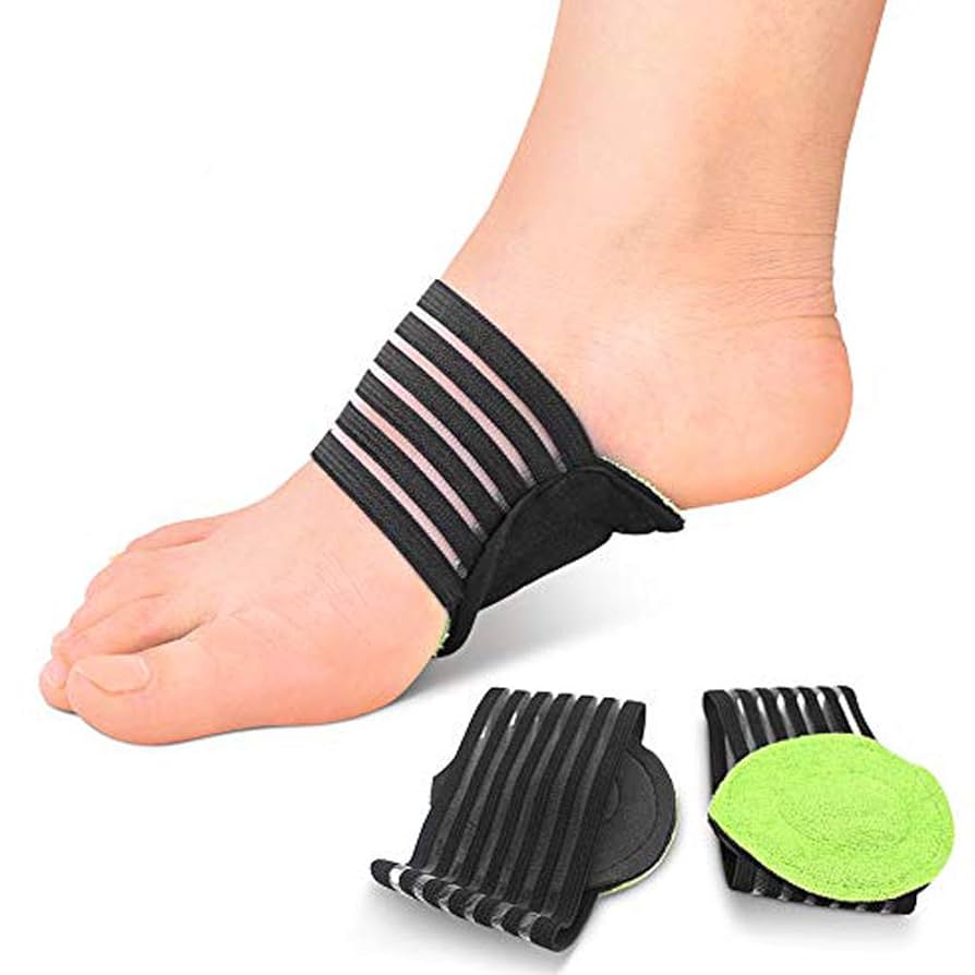 Arch Support Braces, Flat Foot Arch Support Pads, Bunion Corrector Pain Relief Insoles, Foot Pain Relief for Universal Size