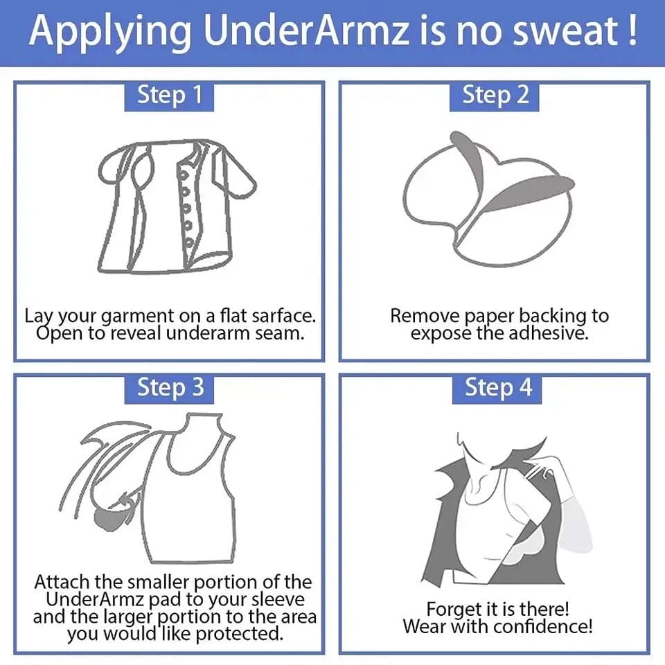 Set Of 10 Sweat Pads, Unisex Summer Deodorants Underarm Anti Perspiration Sweat Pads, Disposable Armpit Absorb Sweat Shield Pad, Cushion Clothes Sweat Wicking Pads