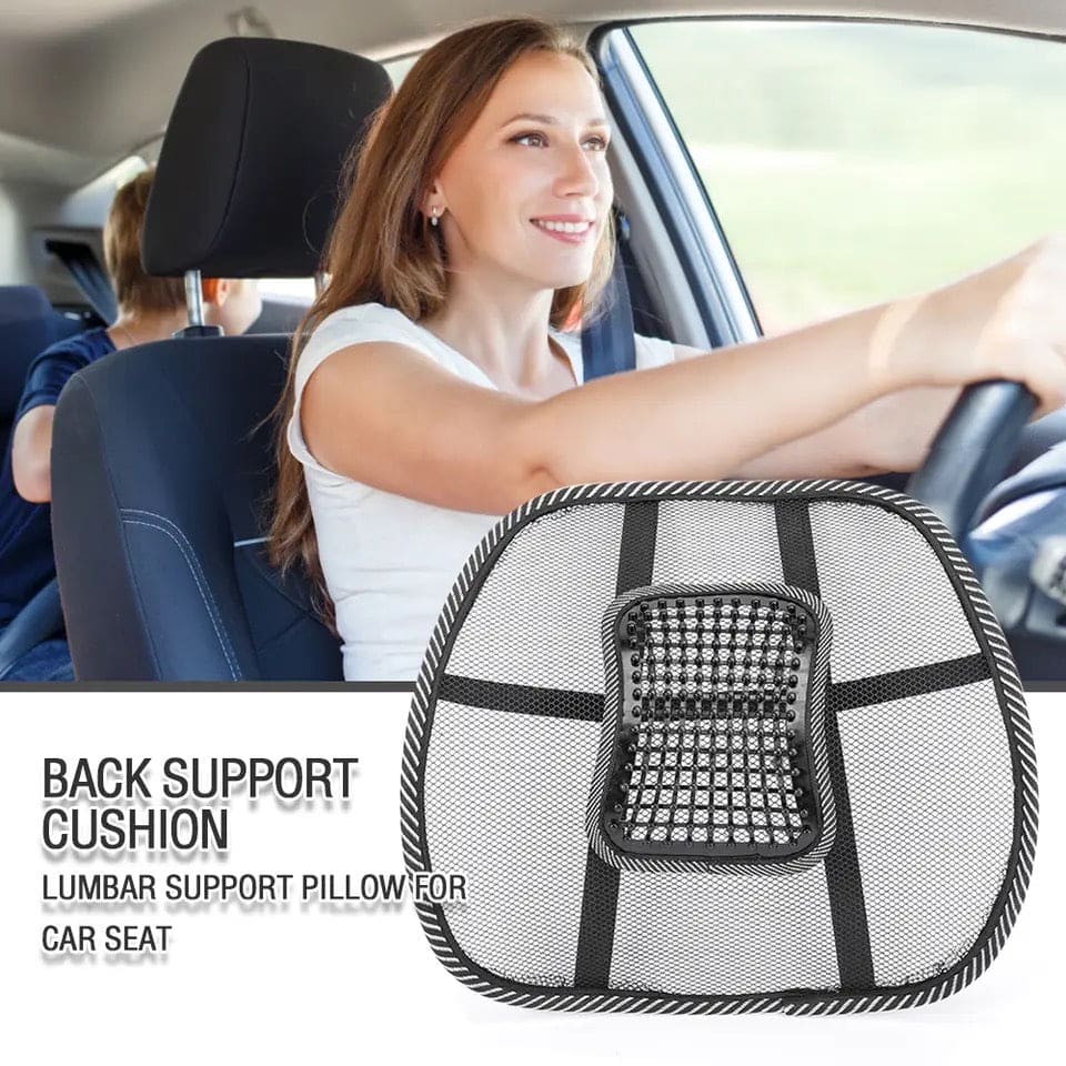 Universal Chair Lumbar, Back Support Spine Posture Correction Back Pillow, Car Seat Office Chair Massage Back Lumbar, Ventilate Mesh Car Seat Chair Back Cushion,