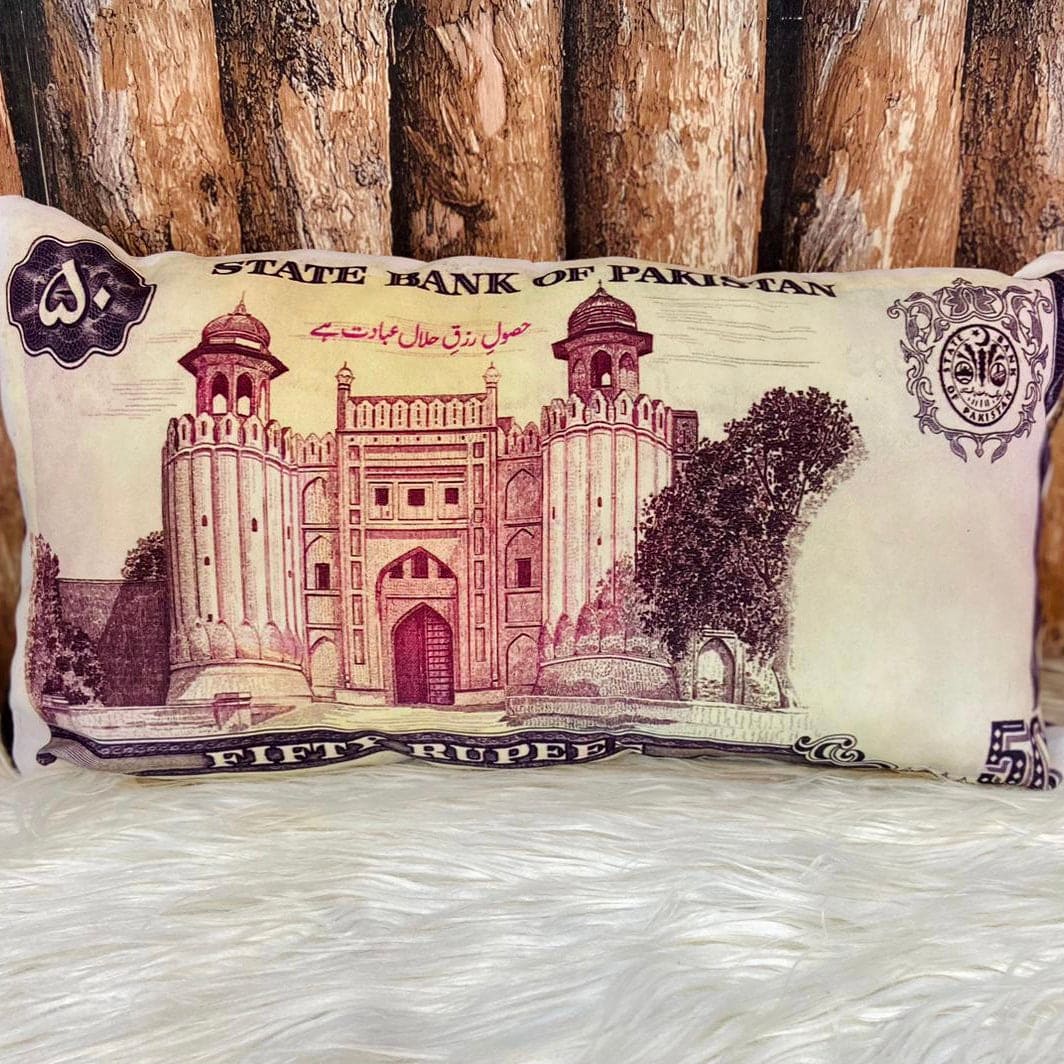 Currency Cushion, Home Decoration Cushions, Pakistani Currency Pillow, House Rupee Sofa Cushions