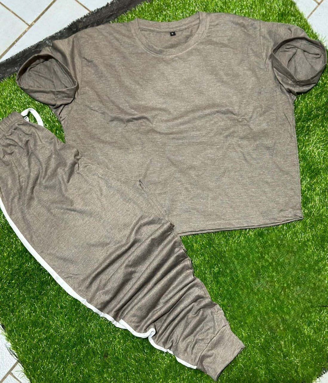 Queen Crop Top Printed Track Suit, Women's Soft Sports, Comfortable Pant Sportive Track Suit