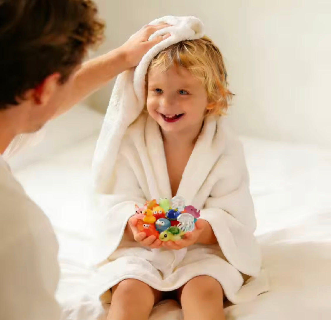 Kids Bubble Bath Balls Bomb Toy, Bubble Balls with Surprise Toys, Cleansing Body Bath Salt Balls