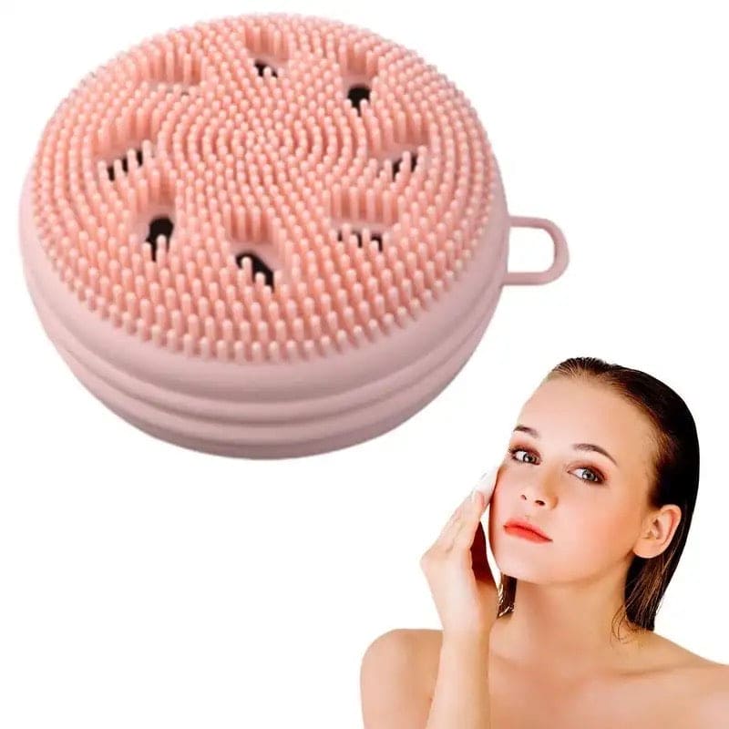 Macaron Face Scrubbing Brush, Manual Silicon Face Wash Scrub, Exfoliating Cleaning Pad, Face Wash Scrub Cleanser, Skin Care Beauty Tools, Multifunctional Face Wash Massage Brush