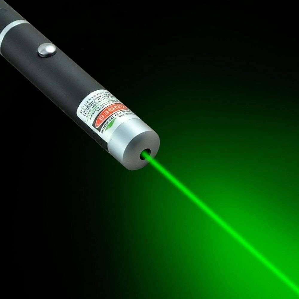 Rechargeable Powerful Green Laser Pointer, Portable Pen Size Laser Pointer, Green Light Single Point Pointer, Green Flashlight Laser