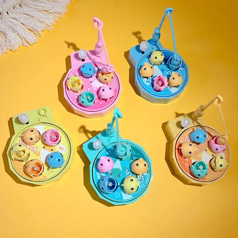 Kids Magnetic Fishing Toy, Cute Kids Fish Catching Game, Interactive Toddler Toy