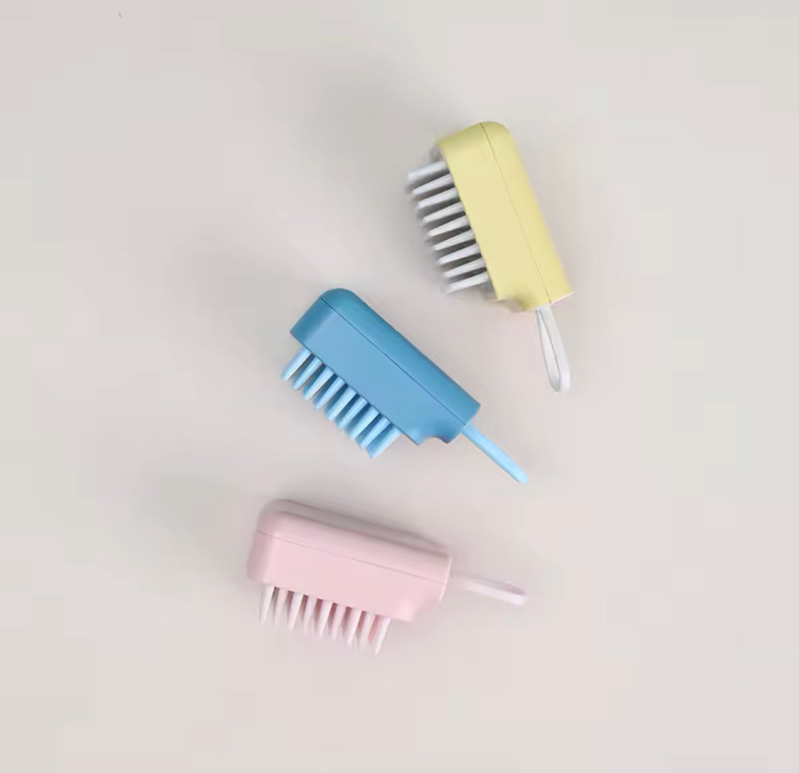 Silicone Hair Washing Comb, Multifunctional Handheld Massage Brush, Scalp Massage Brush