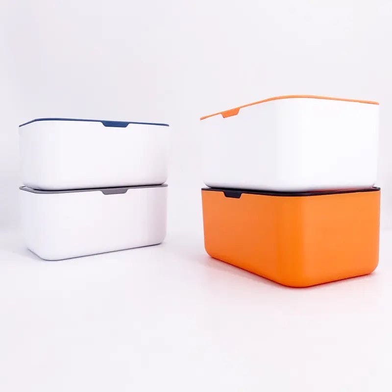 Wipes Storage Box With Lid, Desktop Tissue Dispenser, Home Office Mask Storage Box, Dustproof Wipes Respirator Dispenser, Home Car Napkin Holder, Home Napkin Organizer, Paper Towel Dispenser, Baby Wipes Dispenser, Large Tissue Box Holder