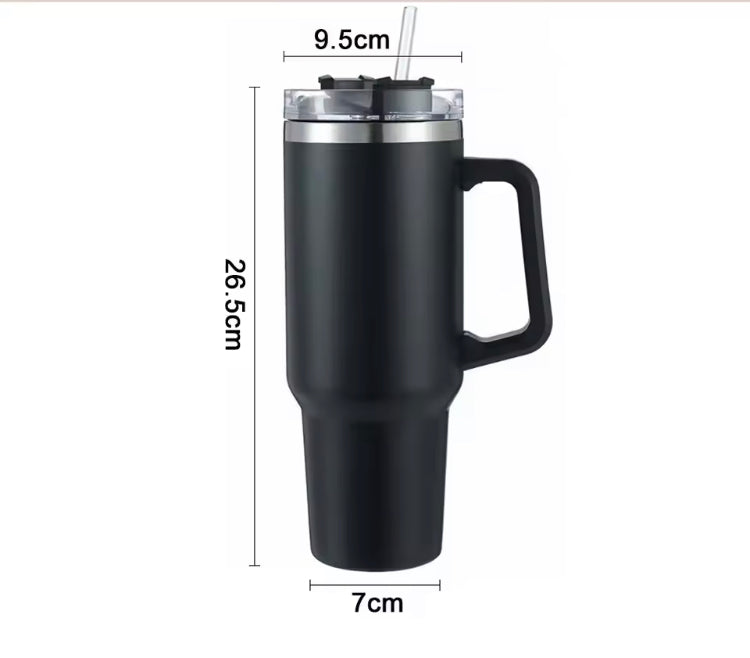 Double Wall Vacuum Tumbler, Stainless Steel Insulated Water Bottle, Stainless Steel Tumbler Cup with Lid Straw