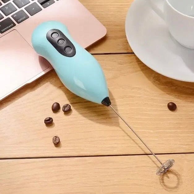 Mini Frother Beater, Multifunctional Handheld Blender, Electric Mini Egg Beater, Battery Operated Milk Frother Mixer, Beater for Coffee, Cappuccino, Hot Chocolate and Egg Whisks