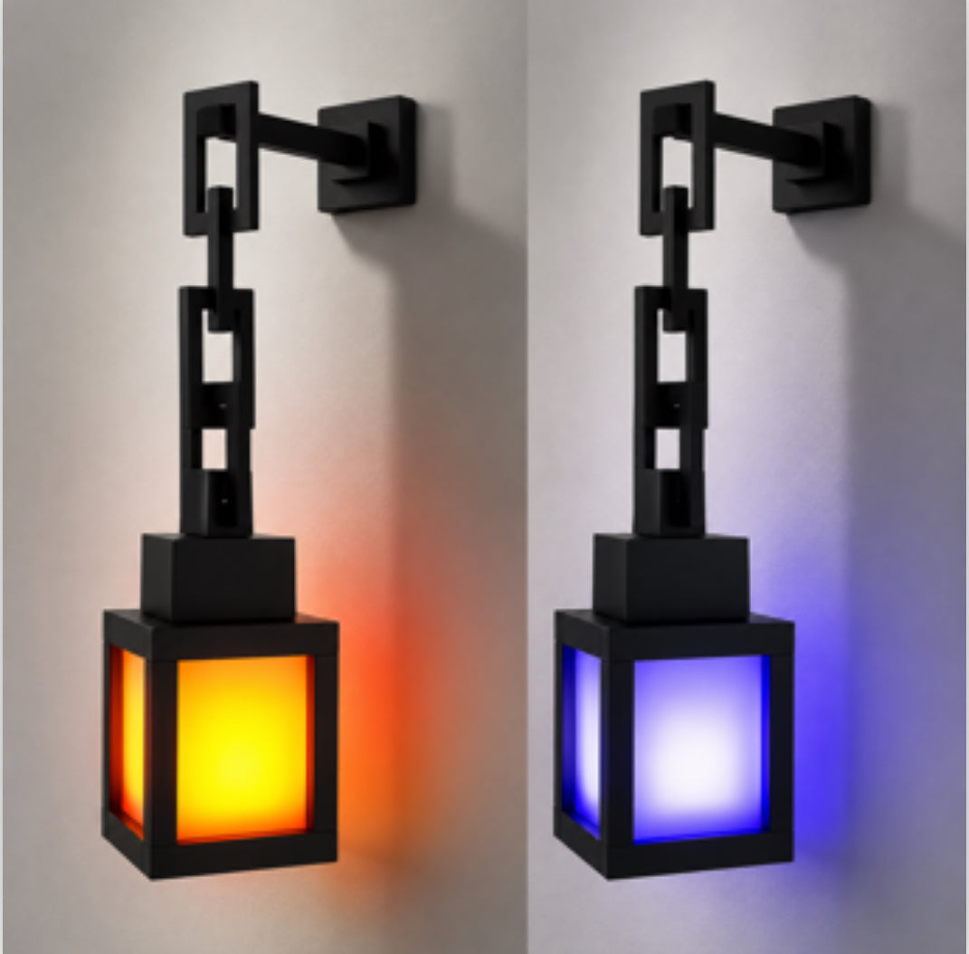 Mini Craft LED Lantern, Modern Wall Night Lamp, Outdoor Decorative Wall Light