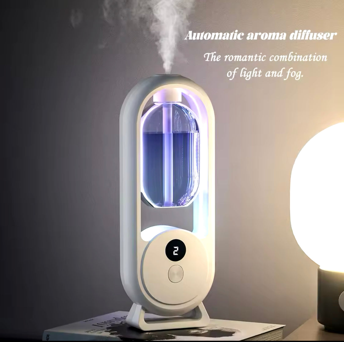 5-Mode Aroma Diffuser, Rechargeable Living Room Air Freshener, Wall Mounted Aroma Diffuser