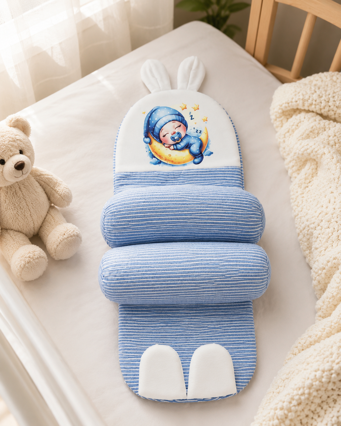 Baby Pillow Head Support Cushion, Baby Protective Shaping Pillow, Sleeping Support Baby Pillow