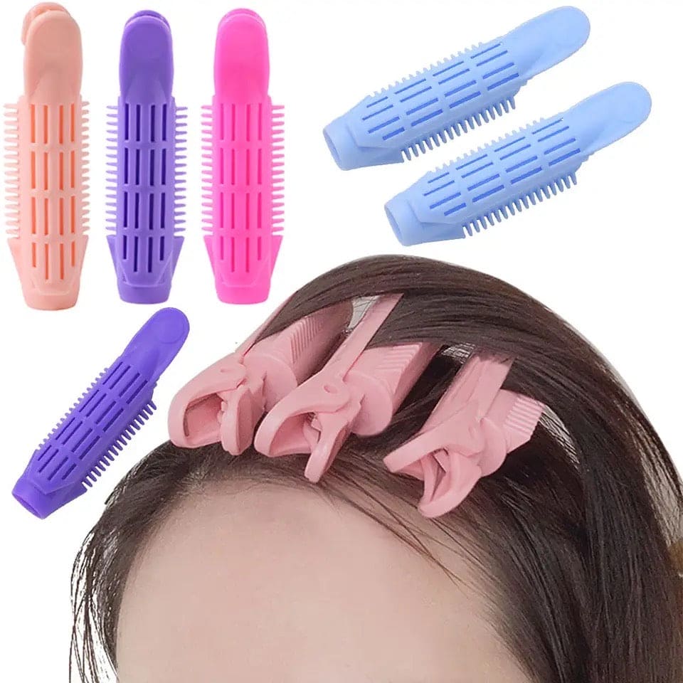 Pack Of 2 Fluffy Hair Clip, Portable Plastic Hair Root Clip, Roller Wave Fluffy Hair Curler, Hair Styling Tool Accessories, Natural Volumizing Hair Root Clip