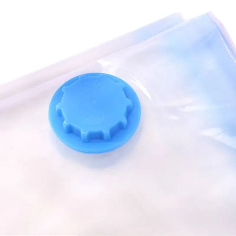 Set Of 5 Vacuum Storage Bags, Pillows Bedding Closet Home Organizer, Space Saver Vacuum Storage Bags, Vacuum Sealing Bag With Double Zip, Vacuum Sealer Bags for Comforters, Blankets, Bedding, Clothing