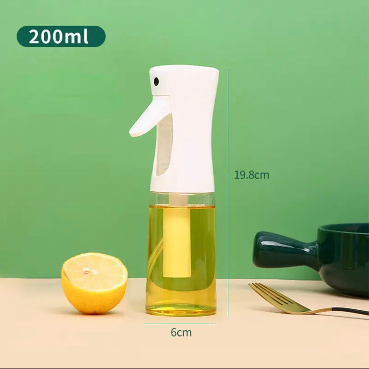 Pack Of 5pcs Set Kitchen Oil Bottle, Cooking Oil Spray,  Pneumatic Spray Bottle With New Model Spices Jar