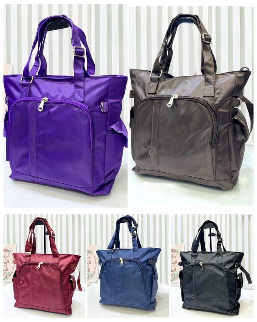 Sunny Side Bag Pack, Zippered Tote Bag, Multifunctional Capacity Bag, Convenient Travel Bag, Tote Carry Luggage Bag, Top Handle Handbag For Travel