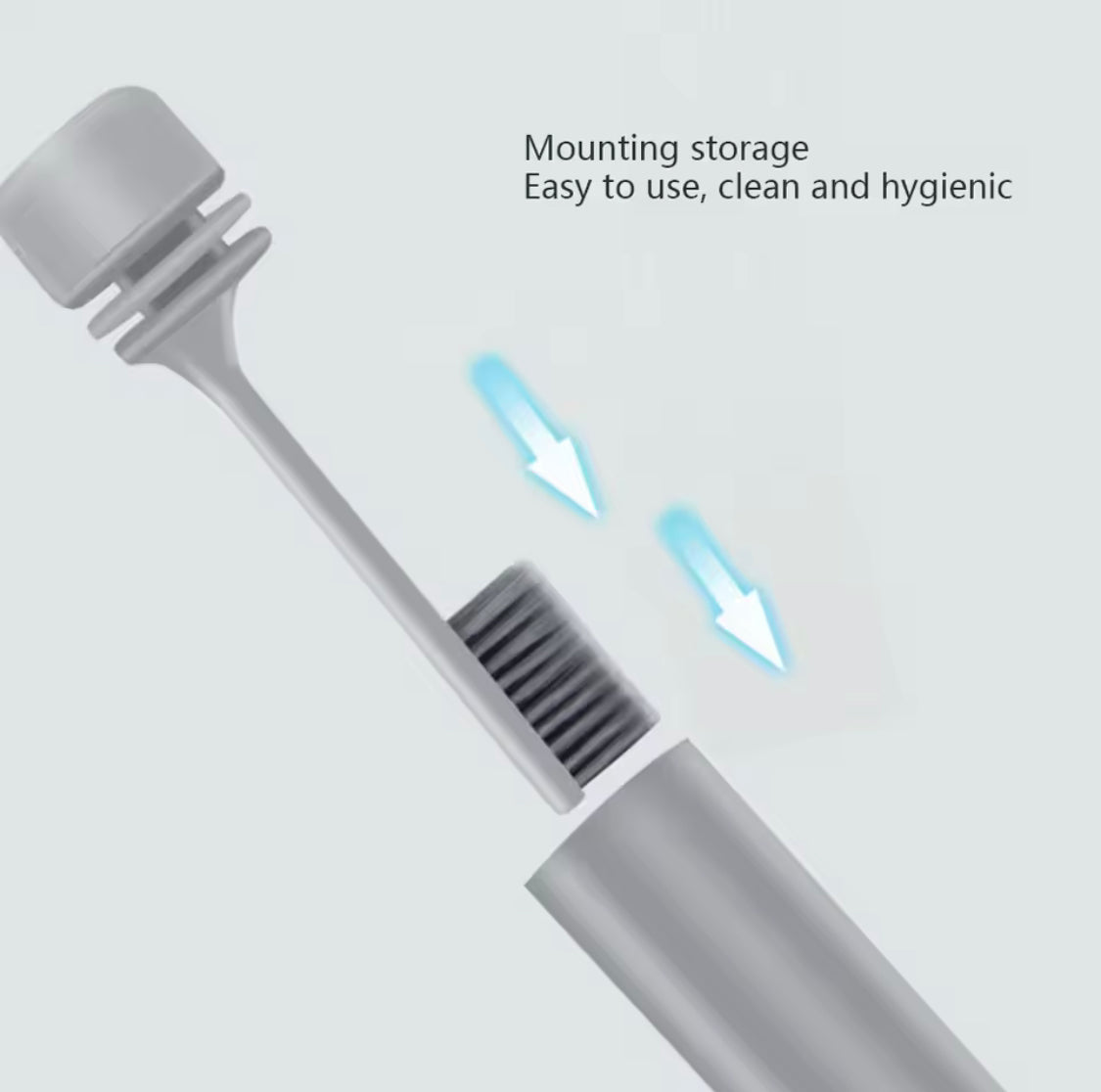 Mini Folding Compact Toothbrush, Portable Travel Toothbrush, Camping Portable Tooth Brush