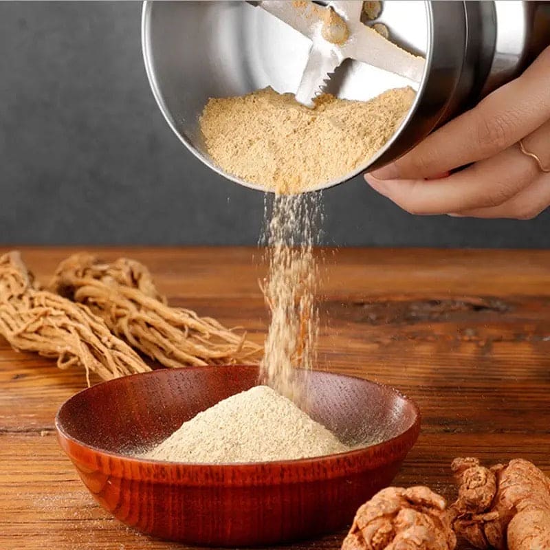 Nima Electric Grinder Blender, Portable Mini Electric Coffee Grinder, Spice Pepper Juicing Grinder, Kitchen Grain Machine, Multifunctional Smash Machine, Bowl Blender And Grain Mixer, Stainless Steel Mini Grain Mill