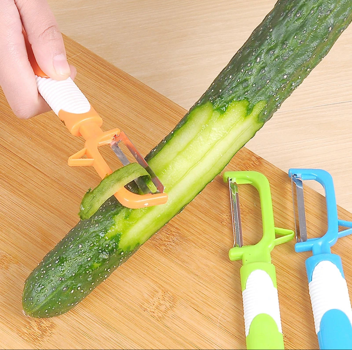 Fruit and Vegetable Peeler, Stainless Steel Julienne Peeler, Kitchen Gadget