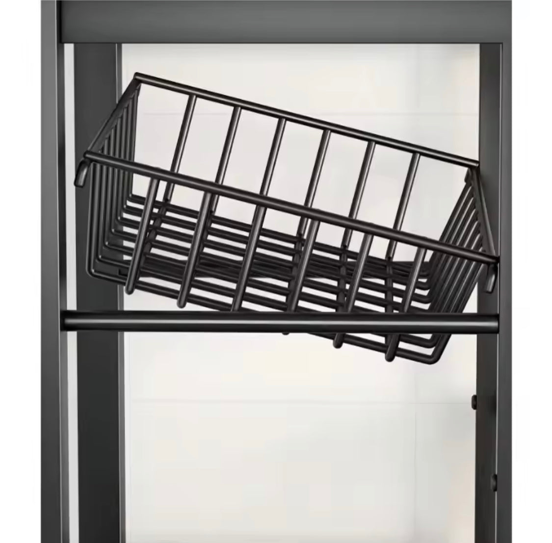 Multi Layer Storage Rolling Cart, Moveable Kitchen Storage Rack With Baskets, Multifunctional Kitchen Organizer