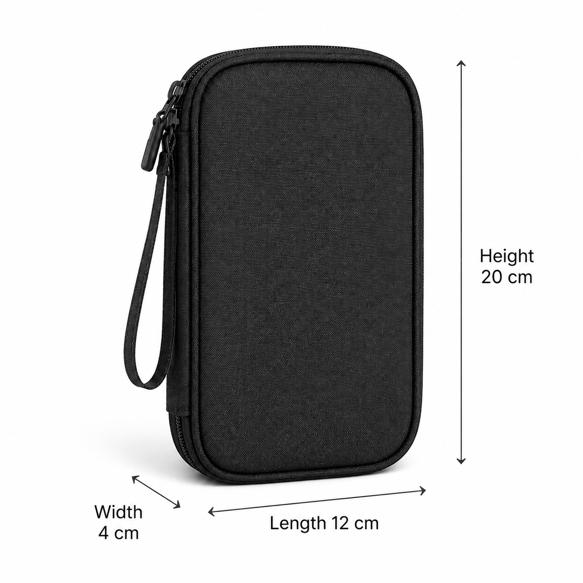 Double Layer Travel Cable Organizer Pouch, Waterproof Electronic Organizer Bag, Electronic Accessories Storage Bag
