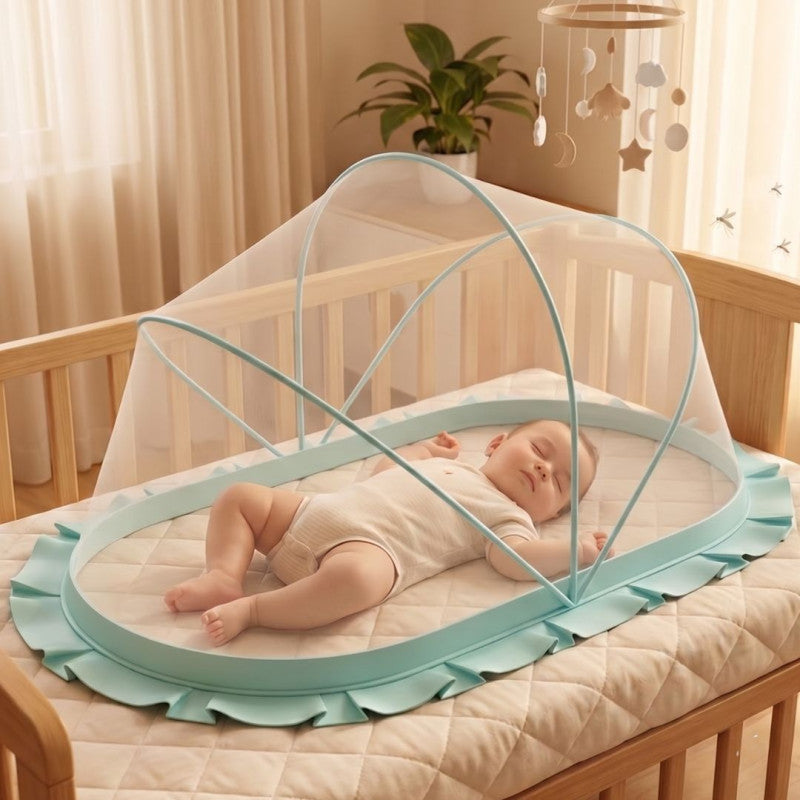 Foldable Baby Mosquito Net, Breathable Folding Net, Mosquito Insect Shield, Mosquito Guard Net, Portable Baby Mesh Net