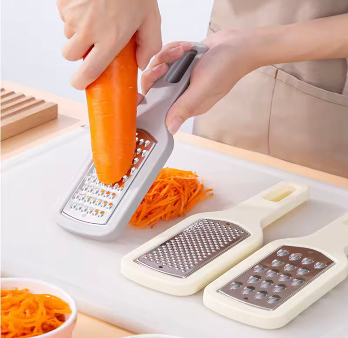 Stainless Steel Vegetable Grater And Shredder, 3 in 1 Vegetable Cutter, Kitchen Salad Food Chopper, Household Multifunction Slicer Grater