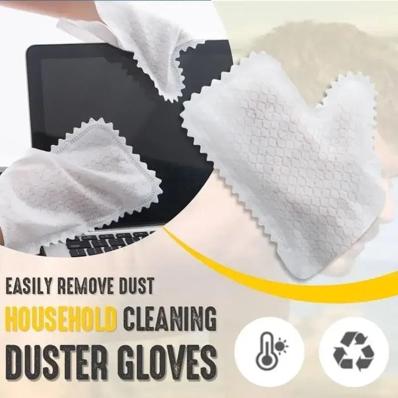 Set Of 10 Household Cleaning Gloves, Multifunctional Lazy Rags Gloves, Fish Scale Cleaning Duster Gloves, Multipurpose Kitchen Bathroom Household Cleaning Duster, Wet and Dry Dual-use Cloth, Reusable Non Woven Rag