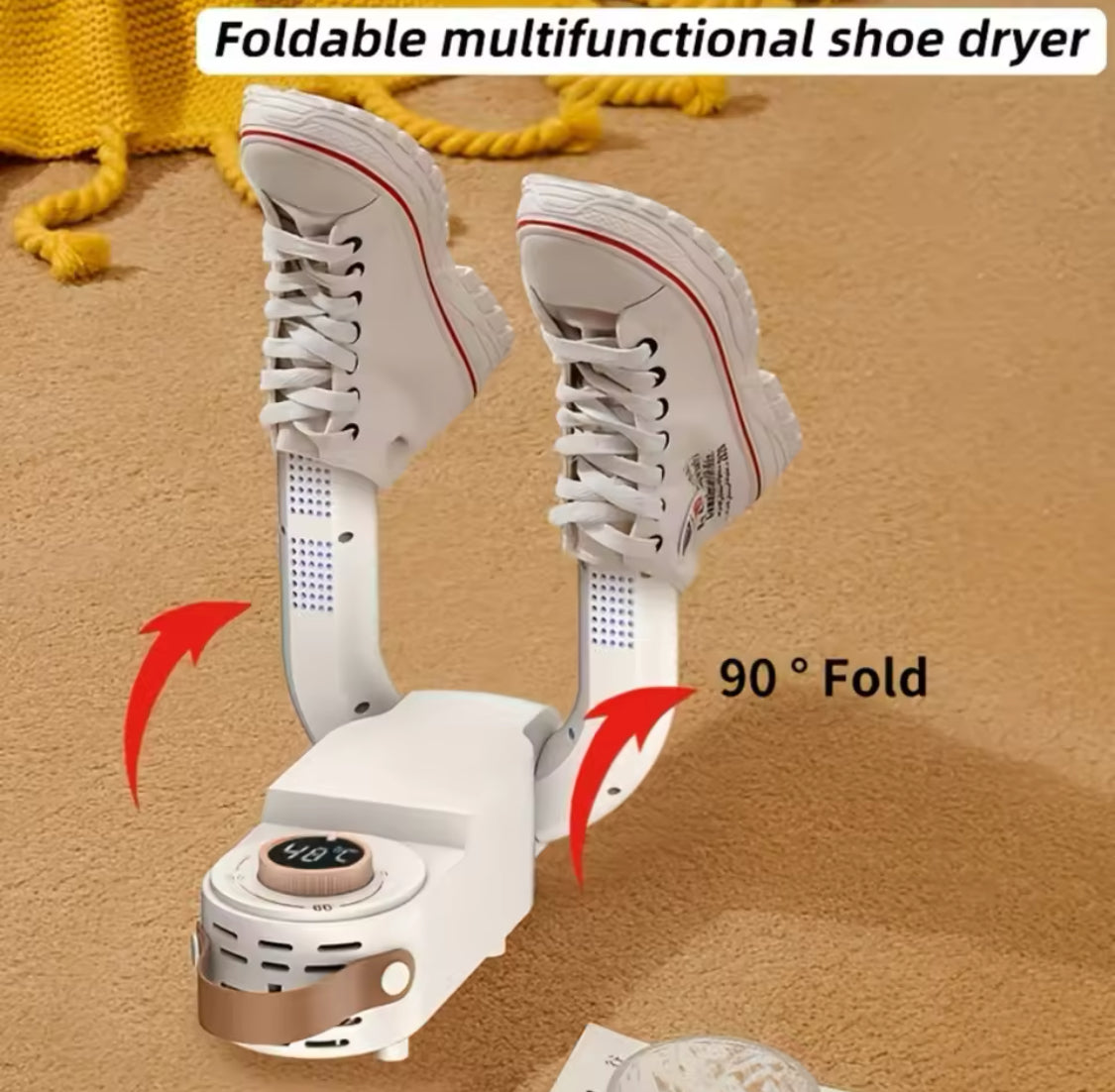 Electric Shoe Dryer,  Multifunctional Socks Dryer, Household Shoe Warmer Heater