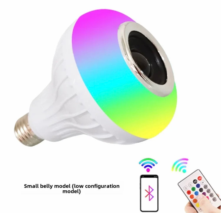 New Multi Colour Bluetooth Socket Bulb, Led Remote Control Blub, Colourful Music Bulb For Home party