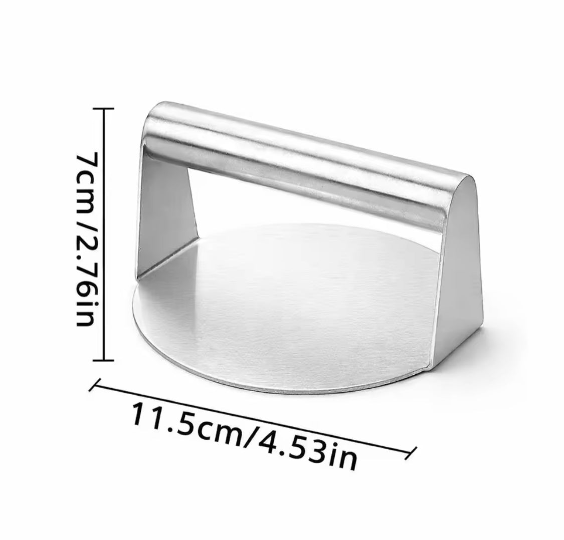 Stainless Steel Smash Burger Meat Press Mold, Hamburger Patties Presser, Kitchen Accessories