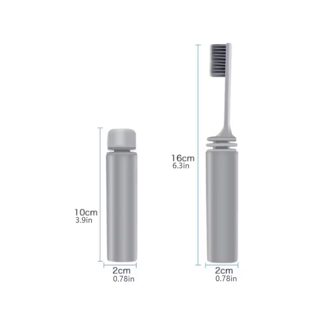 Mini Folding Compact Toothbrush, Portable Travel Toothbrush, Camping Portable Tooth Brush