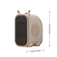 Portable Electric Desk Heater, Room Tabletop Mini Heater, Dragon Shape Mini Heater