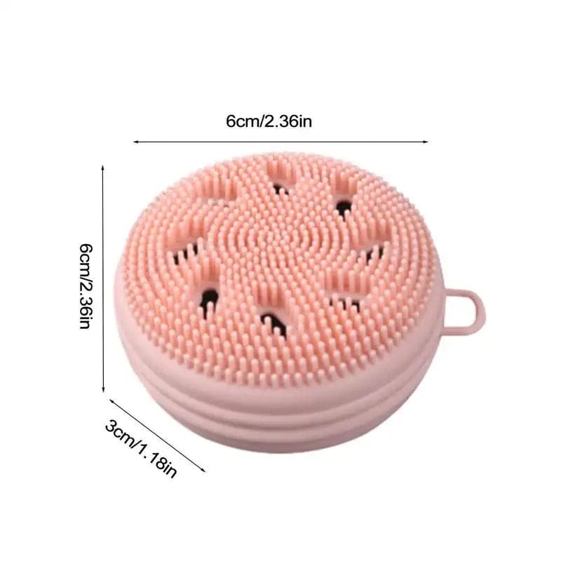 Macaron Face Scrubbing Brush, Manual Silicon Face Wash Scrub, Exfoliating Cleaning Pad, Face Wash Scrub Cleanser, Skin Care Beauty Tools, Multifunctional Face Wash Massage Brush