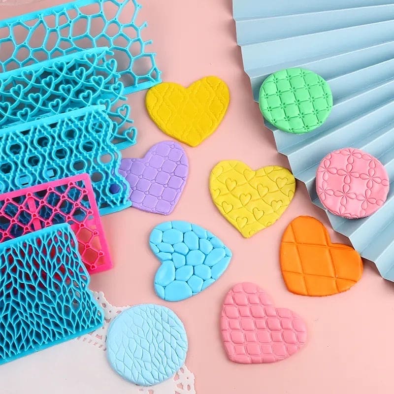 Cookie Cutters Mold, Cake Decorations Fondant Stamp, Hollow Cutout Decorating Biscuit Molds, Cake Pastry Art Embossing Biscuits Cutter Mold, Kitchen Bakeware Tool, Icing Embossing Decorating Cutter Tools