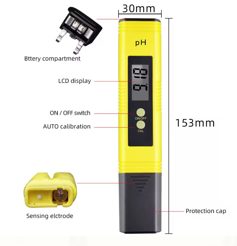 Portable Digital TDS Water Quality Tester, Water Testing Pen Filter, Meter Measuring Tools Accessory For Aquarium And Pool