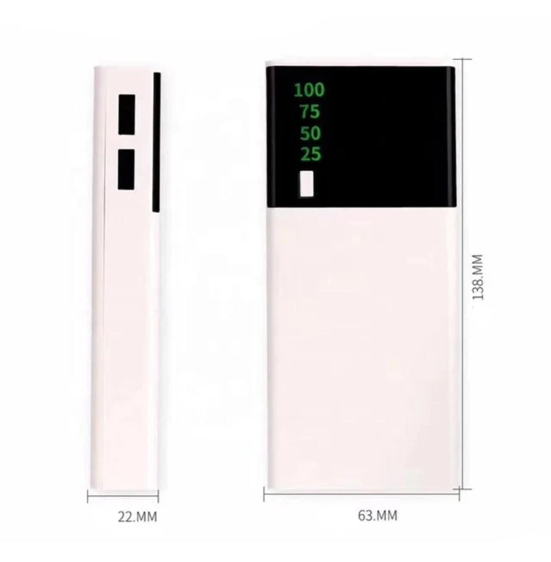 Smart Power Bank, 10000 mA High Capacity New Mobile Power Supply, Universal Mobile Power Bank, Digital Display Fast Charging Phone Charger Outdoor Portable External Battery for Mobile